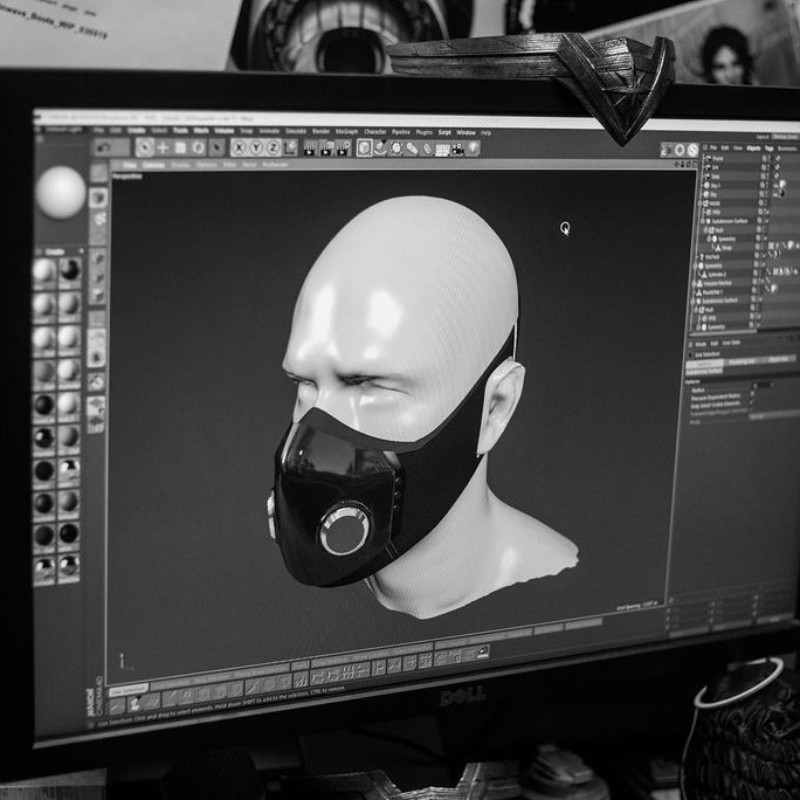 Xupermask: Η πρώτη «έξυπνη» μάσκα δέχεται κλήσεις, έχει Bluetooth και LED φωτάκι